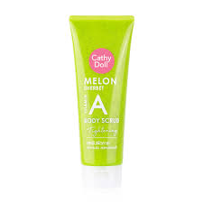 CATHY DOLL MELONE SHERBET BODY SCRUB (YELLOW)