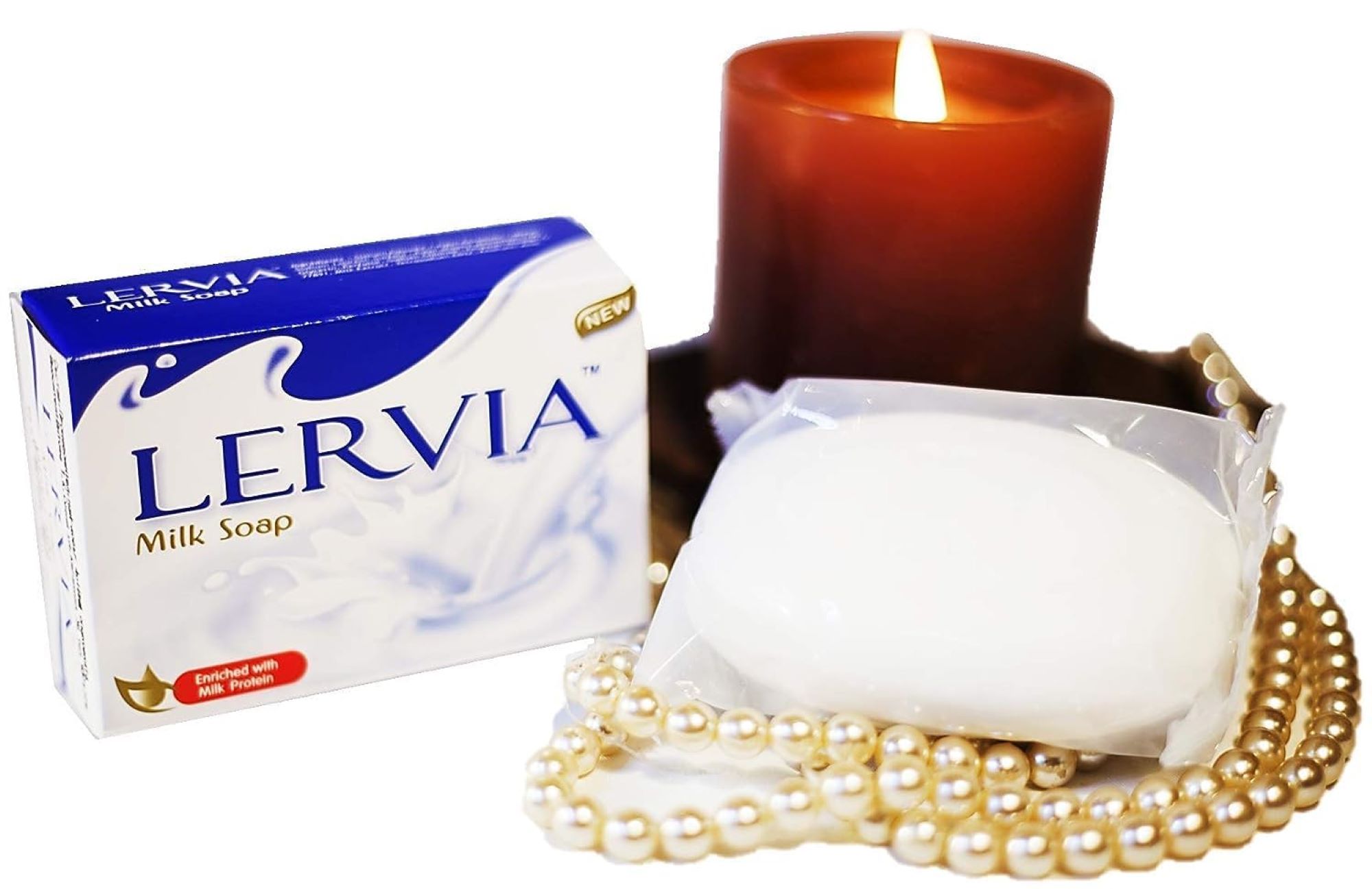 Lervia Milk Soap 90g - Image 2