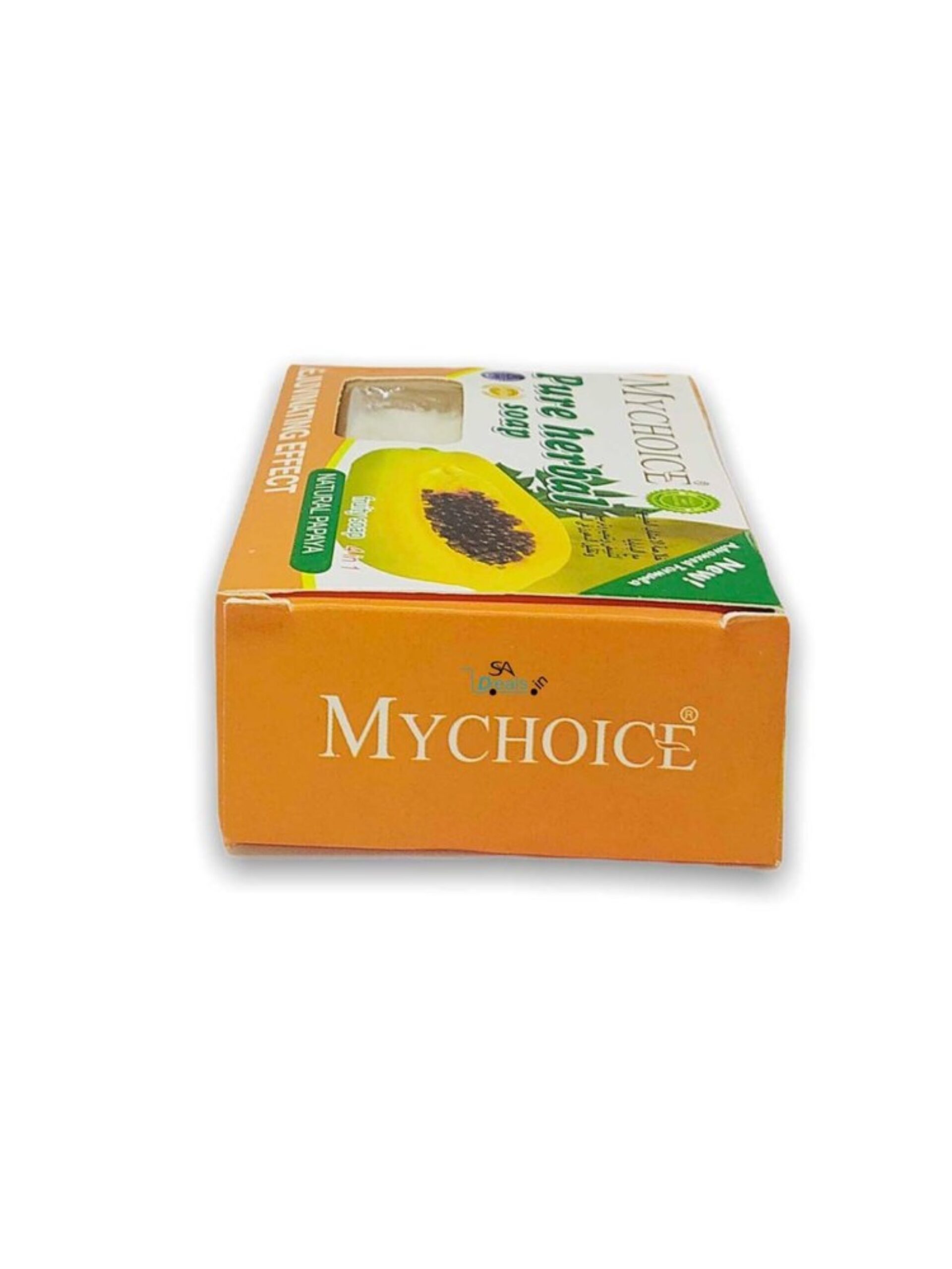 My Choice Pure Herbal Soap (Natural Papaya) - Image 3
