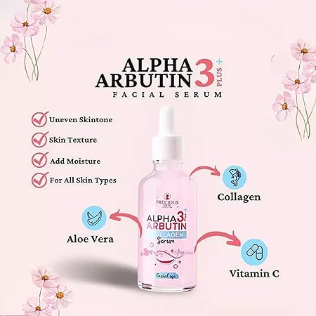 PRECIOUS SKIN ALFA ARBUTIN 3PLUS COLLAGEN SERUM - Image 5