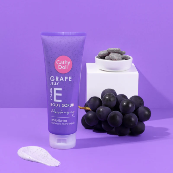 CATHY DOLL GRAPE JELLY BODY SCRUB (BLUE) TUBE