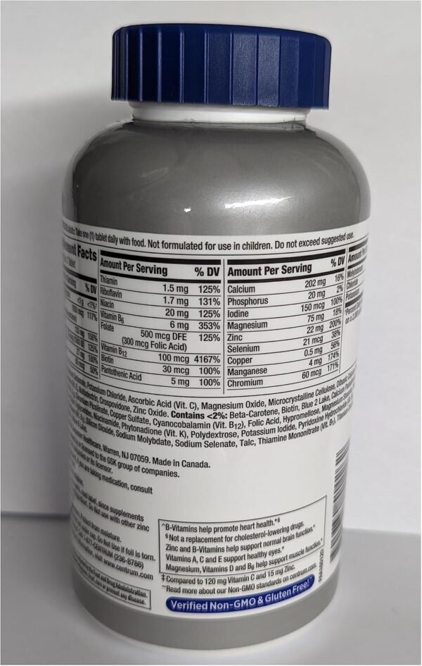 CENTRUM SILVER MEN 50+ 275 TABLETS