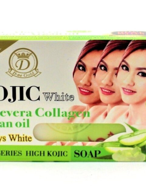 D-Gold Kojic White (Aloevera Collagen, Argen oil) soap 160g