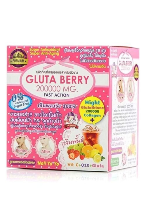 GLUTA BERRY 200000MG(VIT C + Q 10 + GLUTA)