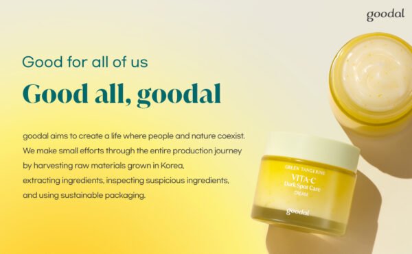 GOODAL GREEN TANGERINE VITA-C DARK SPOT CARE CREAM 50ML