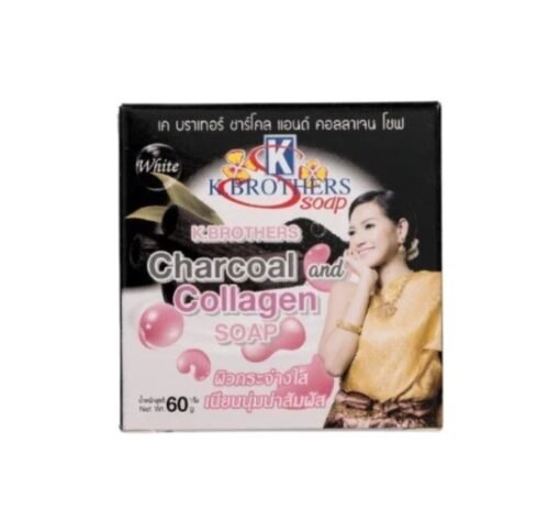 K BROTHER CHARCOAL COLLAGEN SOAP 60G