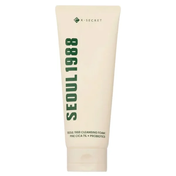 K-SECRET SEOUL 1988 CLEANSING FOAM (PINE CICA 1% + PROBIOTICS) 150ml