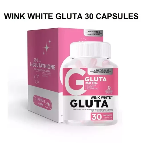 WINK WHITE GLUTA 250MG 30CAPSULES